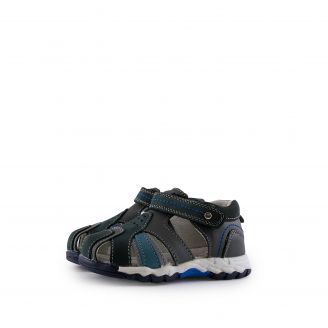 609184 Love4shoes Παιδικά Αγόρι Πέδιλα ΓΚΡΙ