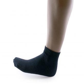 DU XING 40-46 socks Ανδρικές πετσετέ Κάλτσες αστραγάλου ΜΠΛΕ