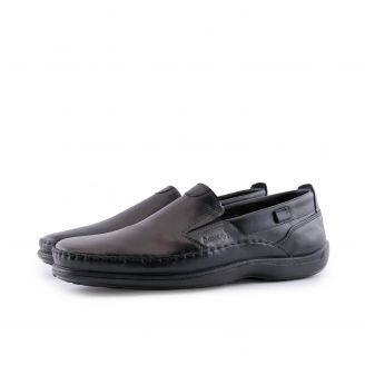 15361 Boxer Ανδρικά Loafers ΜΑΥΡΟ