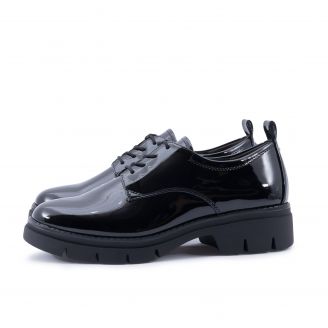 001-23302-43 Tamaris Γυναικεία Oxford ΜΑΥΡΟ