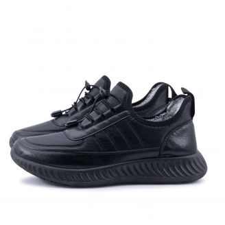 903940 Love4shoes Ανδρικά Αθλητικά ΜΑΥΡΟ