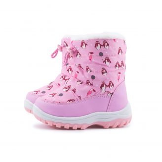 4222-0278 Love4shoes Παιδικά Γαλότσες Apres Ski ΡΟΖ
