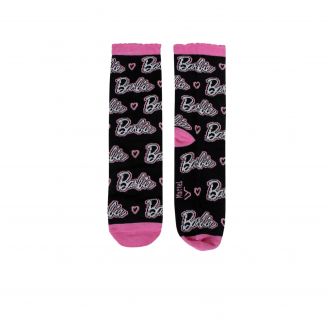 Barbie Socks Παιδικές Κάλτσες για Κορίτσι ΜΑΥΡΟ