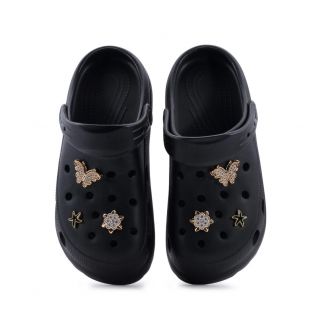 EZ129 Mondo Γυναικεία Clogs ΜΑΥΡΟ
