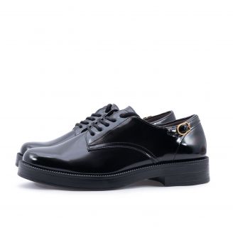 1-23348-45 Tamaris Γυναικεία Oxford ΜΑΥΡΟ