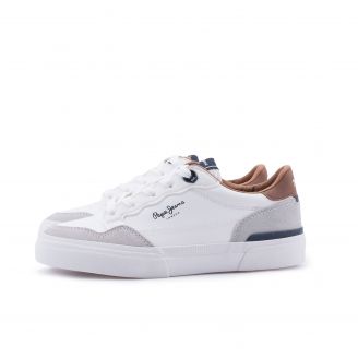 PBS30590 Pepe Jeans Παιδικά Sneakers ΛΕΥΚΟ