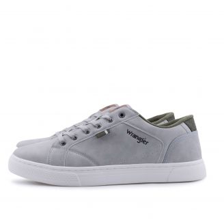 20251001  Wrangler Ανδρικά Sneakers ΓΚΡΙ
