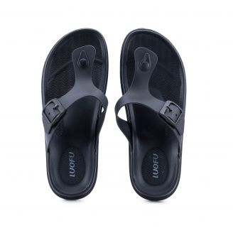 11831084 Parex Γυναικείες Σαγιονάρες Flip Flops ΜΑΥΡΟ