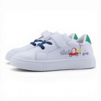 980370 Love4shoes Παιδικά Αγόρι Casual ΛΕΥΚΟ