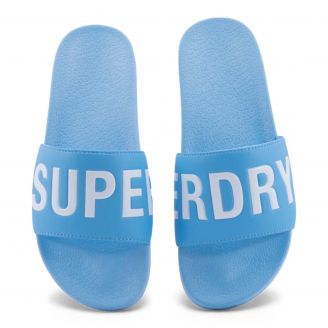 310256A  Superdry Γυναικείες Σαγιονάρες Slides ΣΙΕΛ