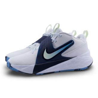 HF6279-104 TEAM HUSTLE D 12 (GS) Ανδρικά Αθλητικά Παπούτσια Running ΛΕΥΚΟ