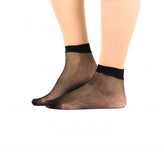 8067 FASHION Γυναικεία Κάλτσες Αστραγάλου ΜΑΥΡΟ