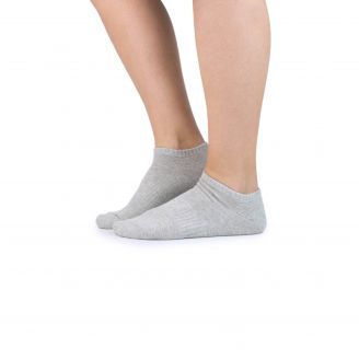 BZ-136 Calze Donna Moda Γυναικεία Κάλτσες Αστραγάλου ΓΚΡΙ