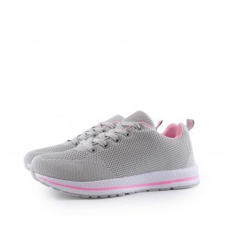 B1203 Love4shoes Γυναικεία Αθλητικά ΓΚΡΙ