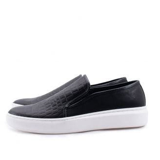 0020 Fentini Ανδρικά Loafers ΜΑΥΡΟ