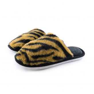 3075 Love4shoes Γυναικεία Παντόφλες Χειμερινές ΚΑΜΕΛ