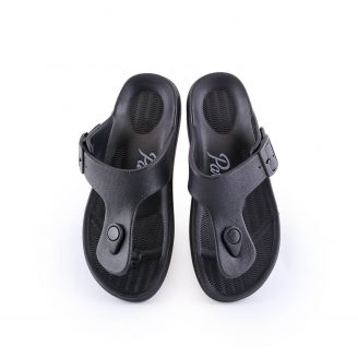 11825067 Parex Γυναικεία Σαγιονάρες Flip Flops ΜΑΥΡΟ