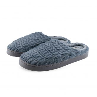 8519MD Love4shoes Γυναικείες Παντόφλες Χειμερινές ΓΚΡΙ