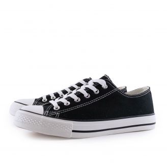 273473 Love4shoes Sneakers πάνινα ΜΑΥΡΟ