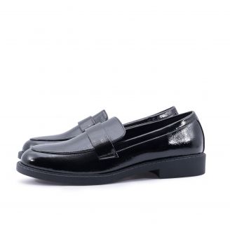100018606 Migato Γυναικεία Loafer ΜΑΥΡΟ