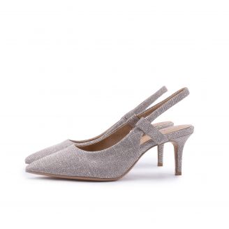 5-29601-44 S.Oliver Γυναεκείες Slingback Γόβες ΧΡΥΣΟ