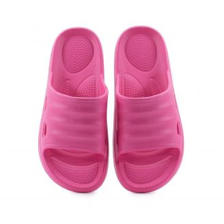 5288-0292 Love4shoes Γυναικεία Σαγιονάρες Slides ΦΟΥΞΙΑ
