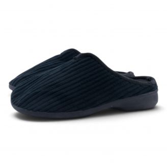 D-225 Love4shoes Γυναικείες Παντόφλες Χειμερινές ΜΑΥΡΟ