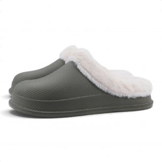 408-10 Love4shoes Ανδρικές Παντόφλες Χειμερινές ΛΑΔΙ