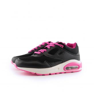 1701 Love4shoes Γυναικεία Αθλητικά ΜΑΥΡΟ