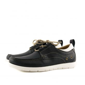 8770 ROMEO Ανδρικά Boat Shoes ΜΠΛΕ