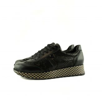 2405 JULIET Γυναικεία Sneakers ΜΑΥΡΟ