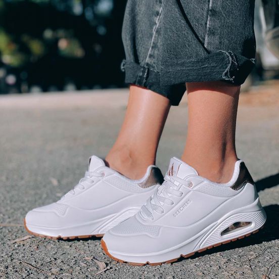 177094 Skechers Γυναικεία Αθλητικά ΛΕΥΚΟ
