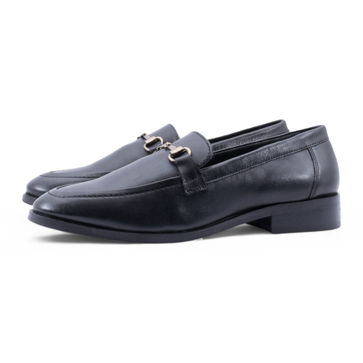 26304 Catwalk Γυναικεία Loafers Slip-On ΜΑΥΡΟ