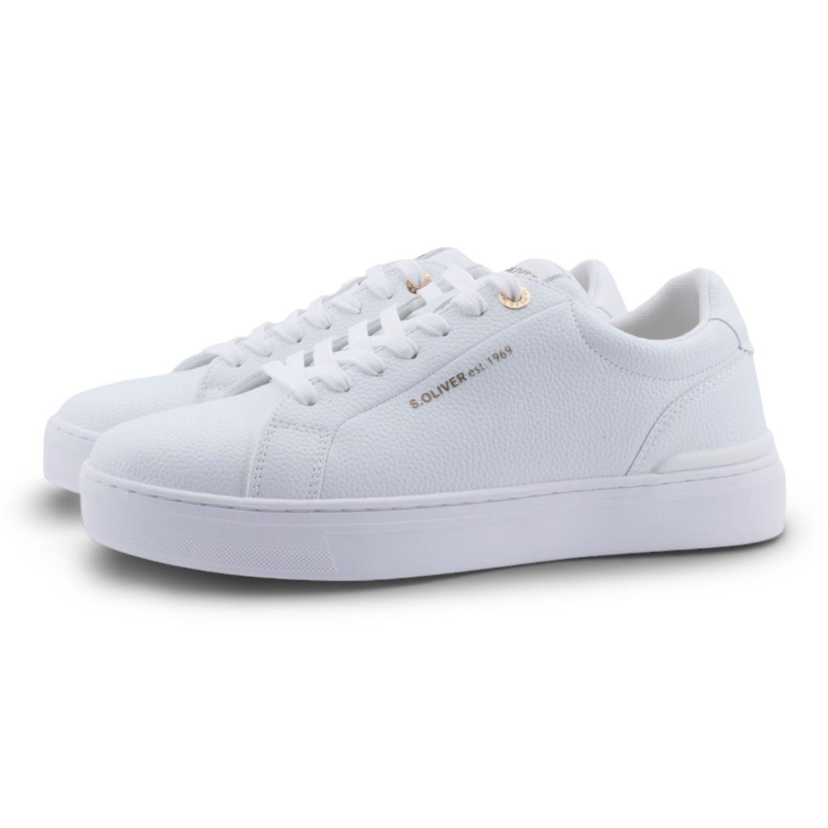 2177846 S.Oliver Ανδρικά Sneakers ΛΕΥΚΟ